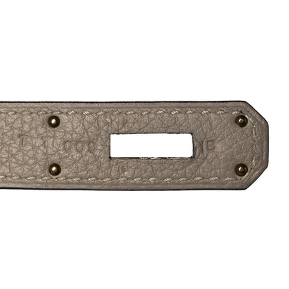 Hermes Togo Kelly Retourne 35 Gris Tourterelle 6 of 12