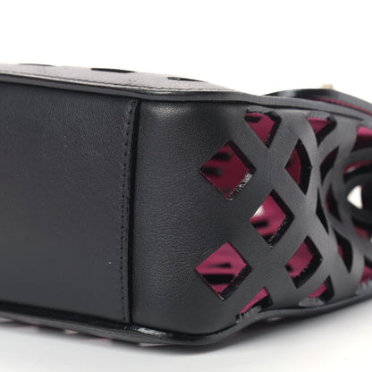 Chanel Lambskin Sea Through Flap Black Multicolor 11 of 14