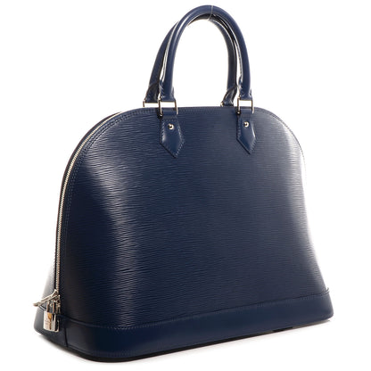 Louis Vuitton Epi Alma GM Indigo 3 of 7