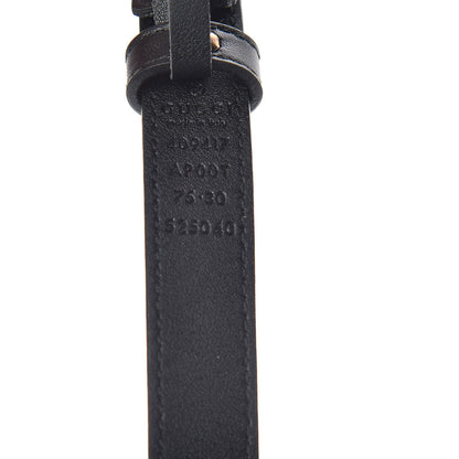 Gucci Calfskin Double G 20mm Belt 75 30 Black 4 of 6