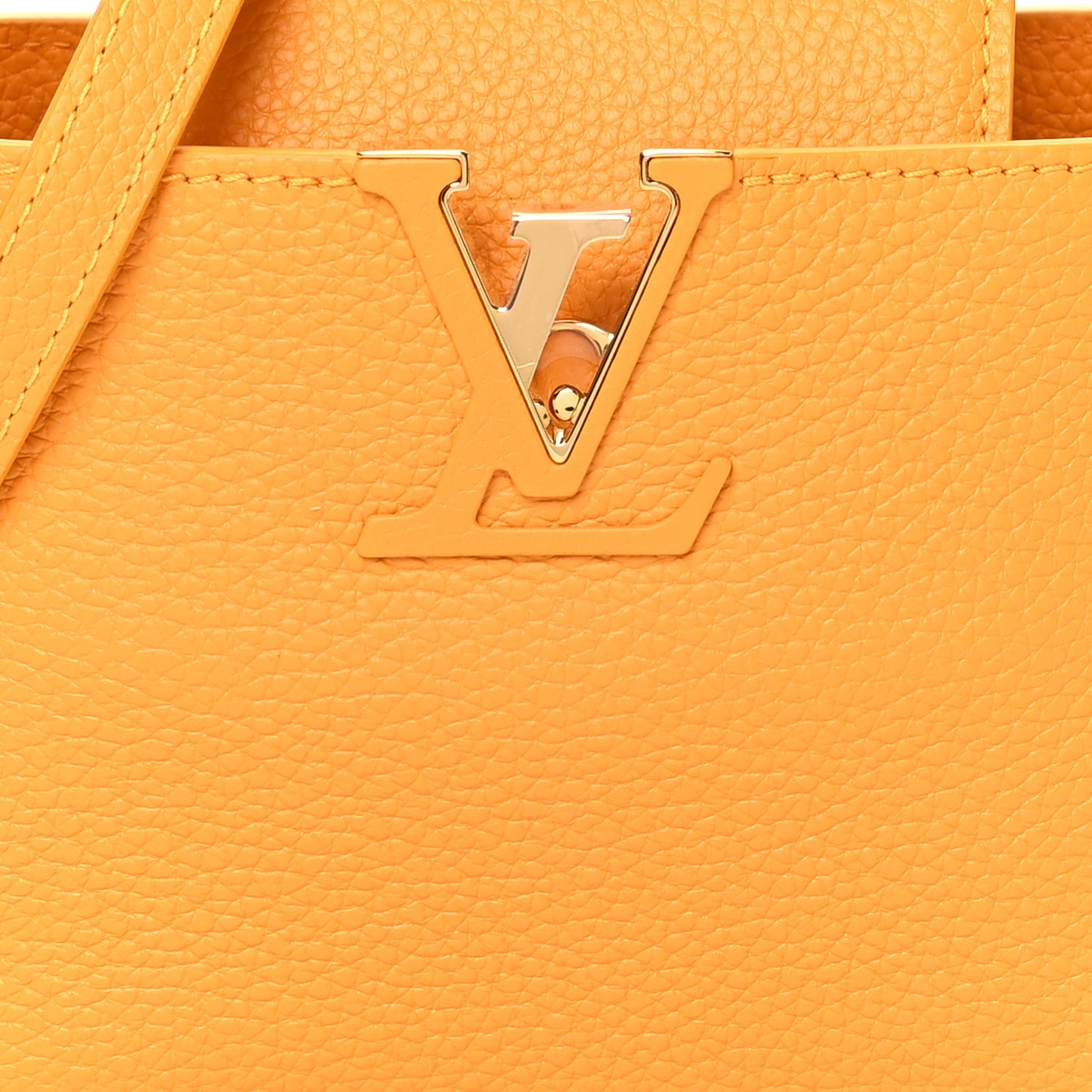 Taurillon Mini Capucines Sunbeam Yellow