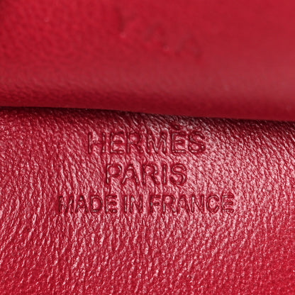 Hermes Milo Lambskin Grigri Rodeo Horse Bag Charm GM Rubis 4 of 4