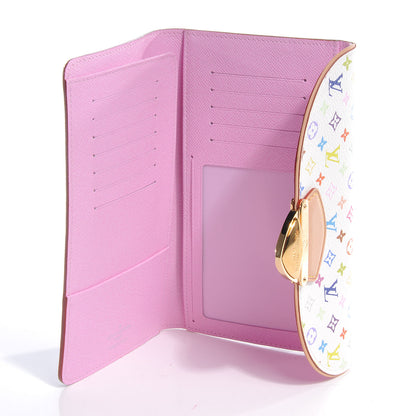 Louis Vuitton Monogram Multicolor Eugenie Wallet White 5 of 7
