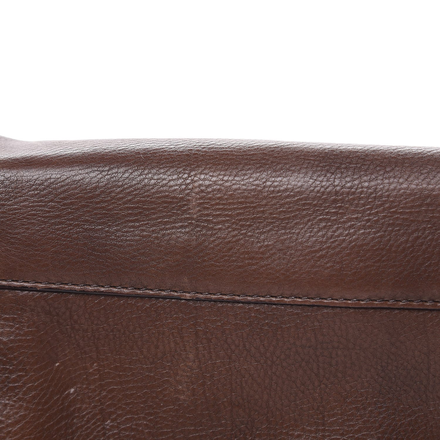 Prada Glace Calfskin Studded Detachable Clutch Shoulder Bag Bruciato 10 of 15