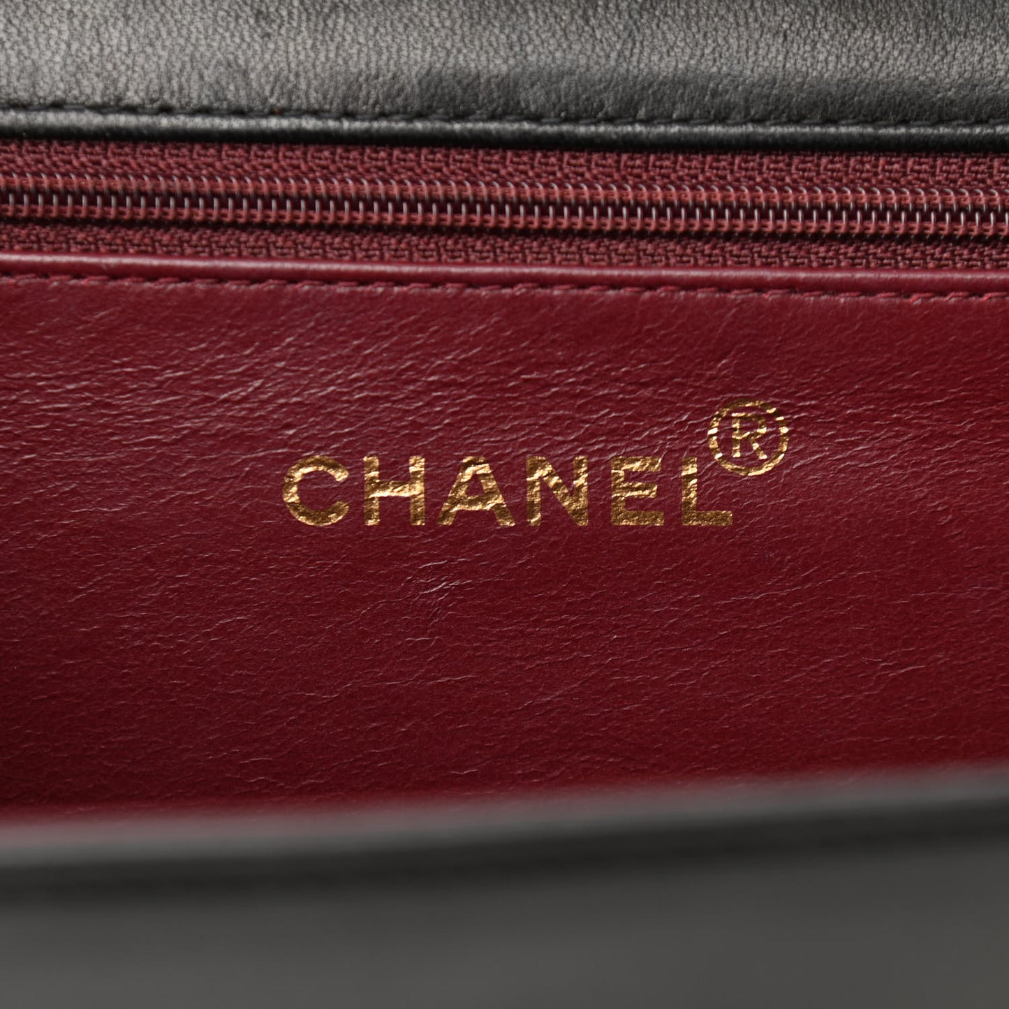 Lambskin Quilted Small Single Flap Black