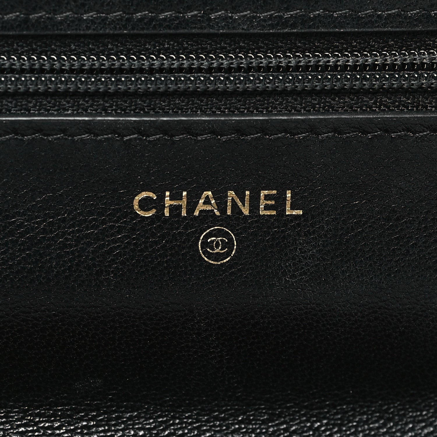 Chanel Lambskin Quilted Chanel 19 Wallet On Chain WOC Black 6 of 12