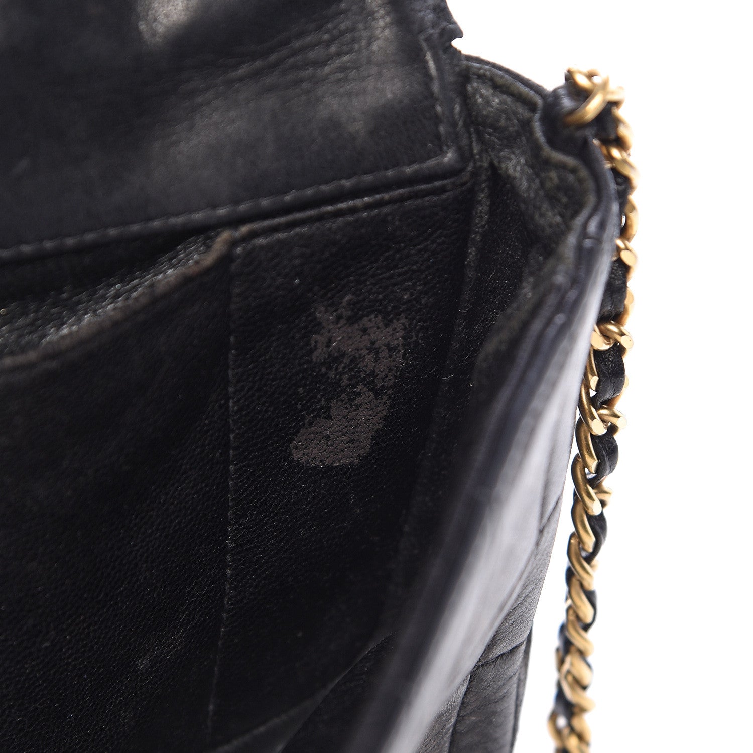 Chanel Lambskin East West Chocolate Bar Flap Black 13 of 15