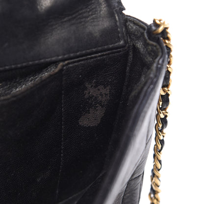 Chanel Lambskin East West Chocolate Bar Flap Black 13 of 15