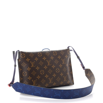Louis Vuitton Monogram Small Outdoor Pouch Pacific Blue 3 of 8