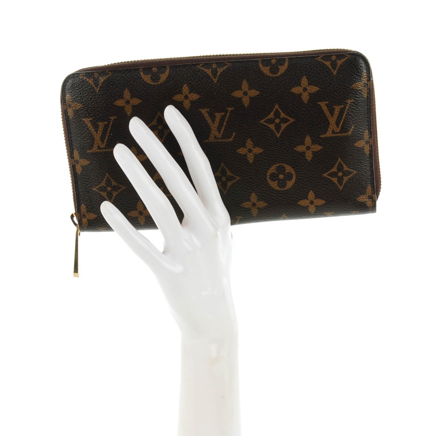 Louis Vuitton Monogram Zippy Organizer Wallet 2 of 7