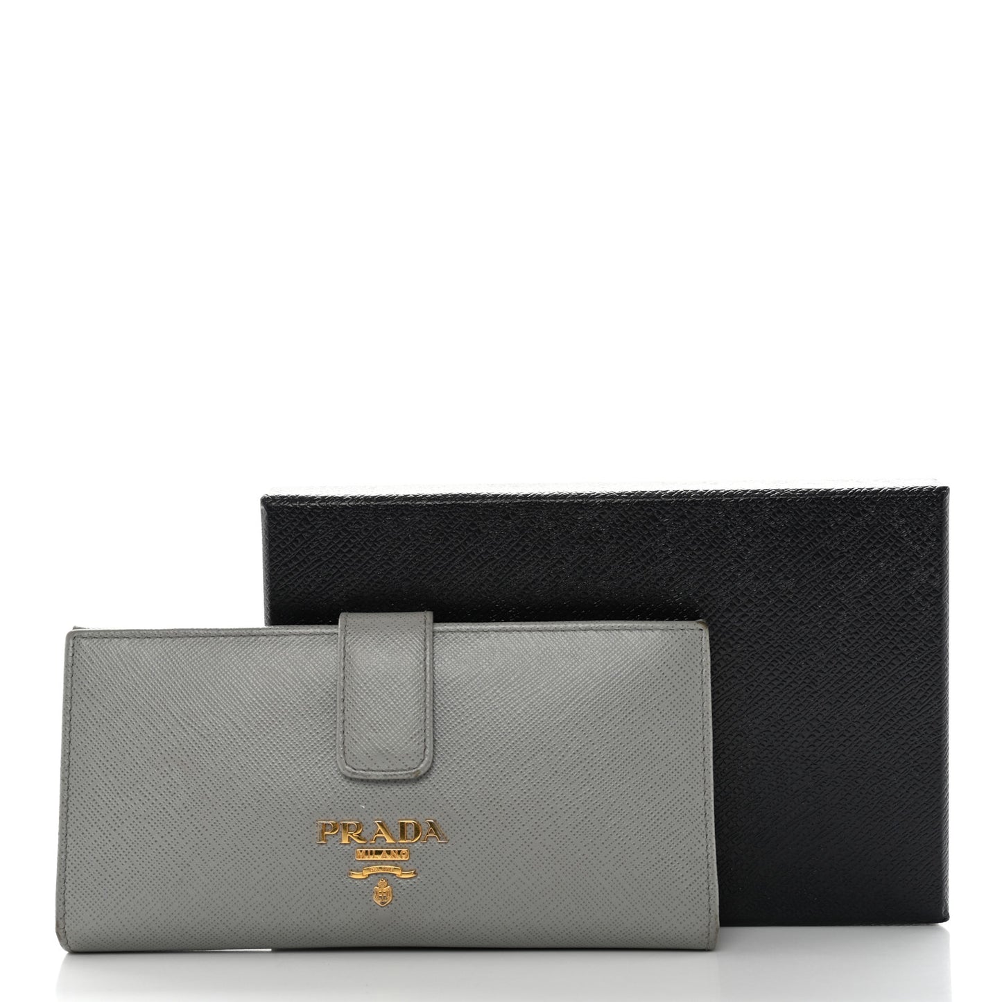 Saffiano Metal Continental Flap Wallet Nube