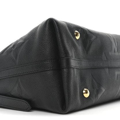 Louis Vuitton Empreinte Monogram Giant CarryAll MM Black 8 of 9