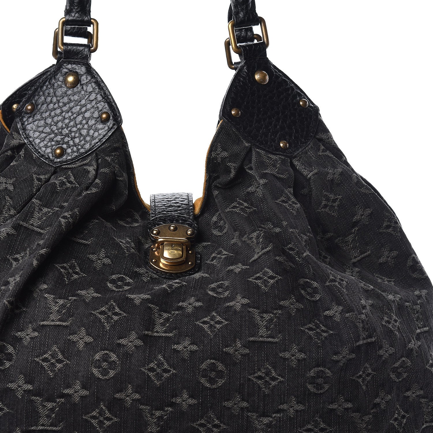 Louis Vuitton Denim Mahina XL Black 11 of 11