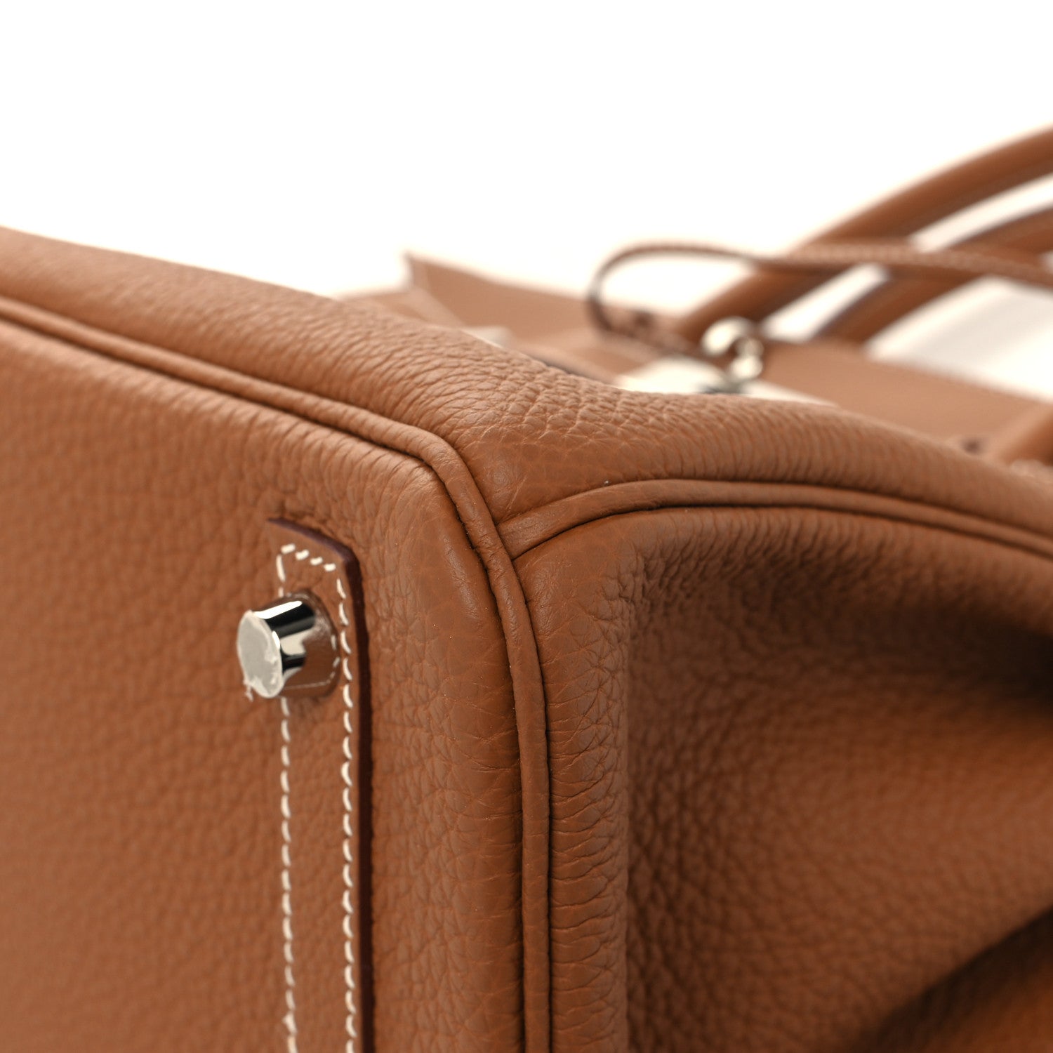 Hermes Togo BIRKIN 30 Gold 10 of 13