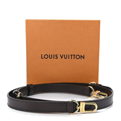 Louis Vuitton Calfskin Adjustable Speedy Bandouliere Shoulder Strap Brown 4 of 4