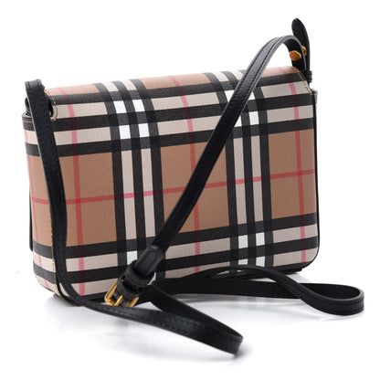 Burberry House Check Tartan Mix Hampshire Crossbody 3 of 9