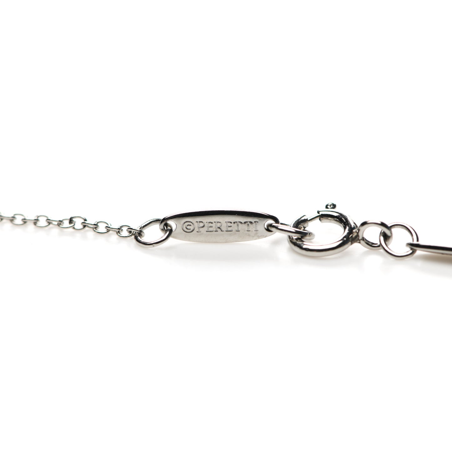 Platinum Diamond Aquamarine Color by the Yard Necklace