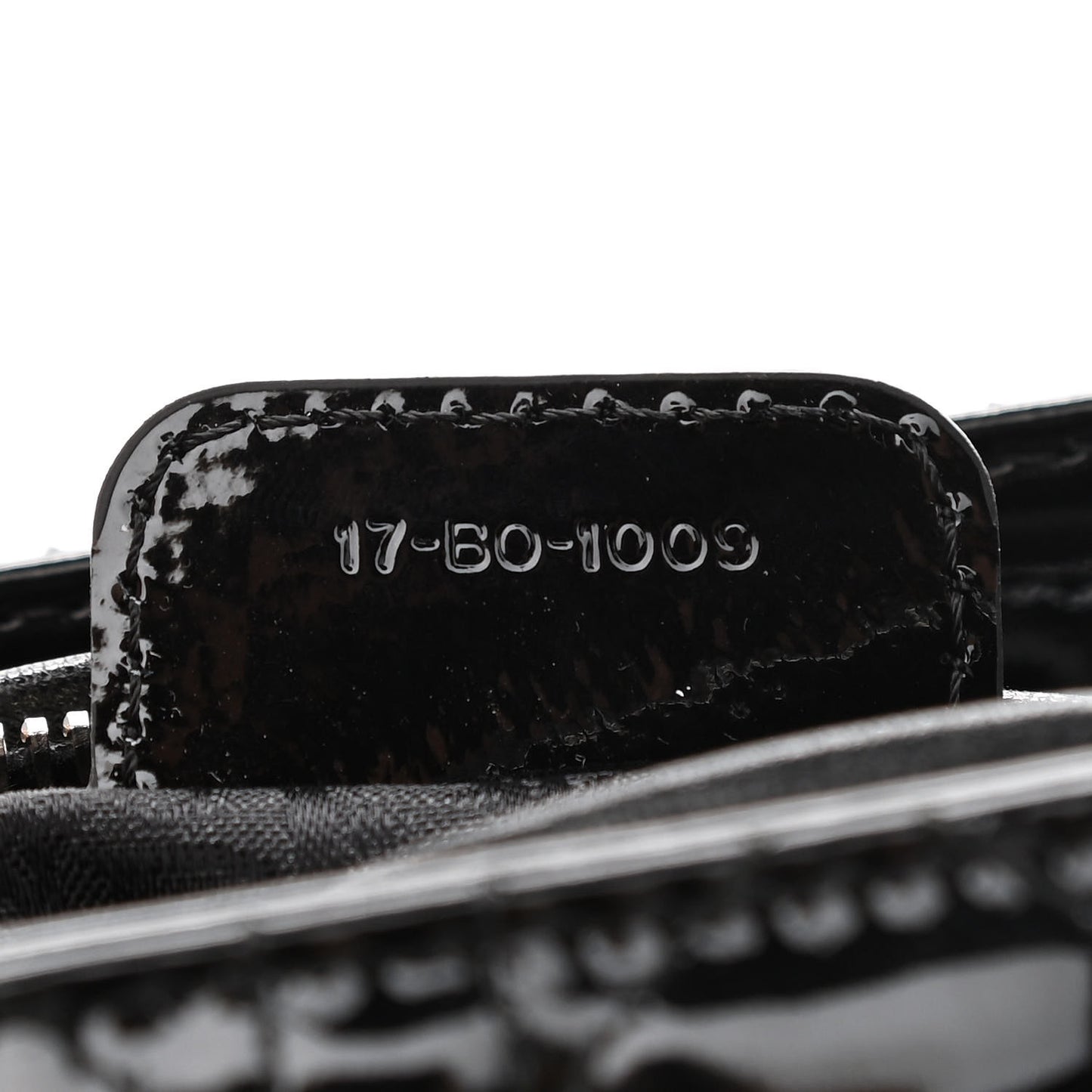 Patent Cannage Medium Lady Dior Black