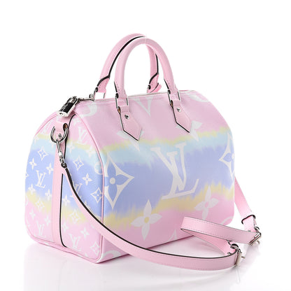 Louis Vuitton Monogram Escale Speedy Bandouliere 30 Pastel 2 of 8