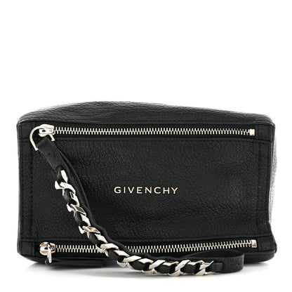 Givenchy Sugar Goatskin Pandora Wristlet Black 1 of 11
