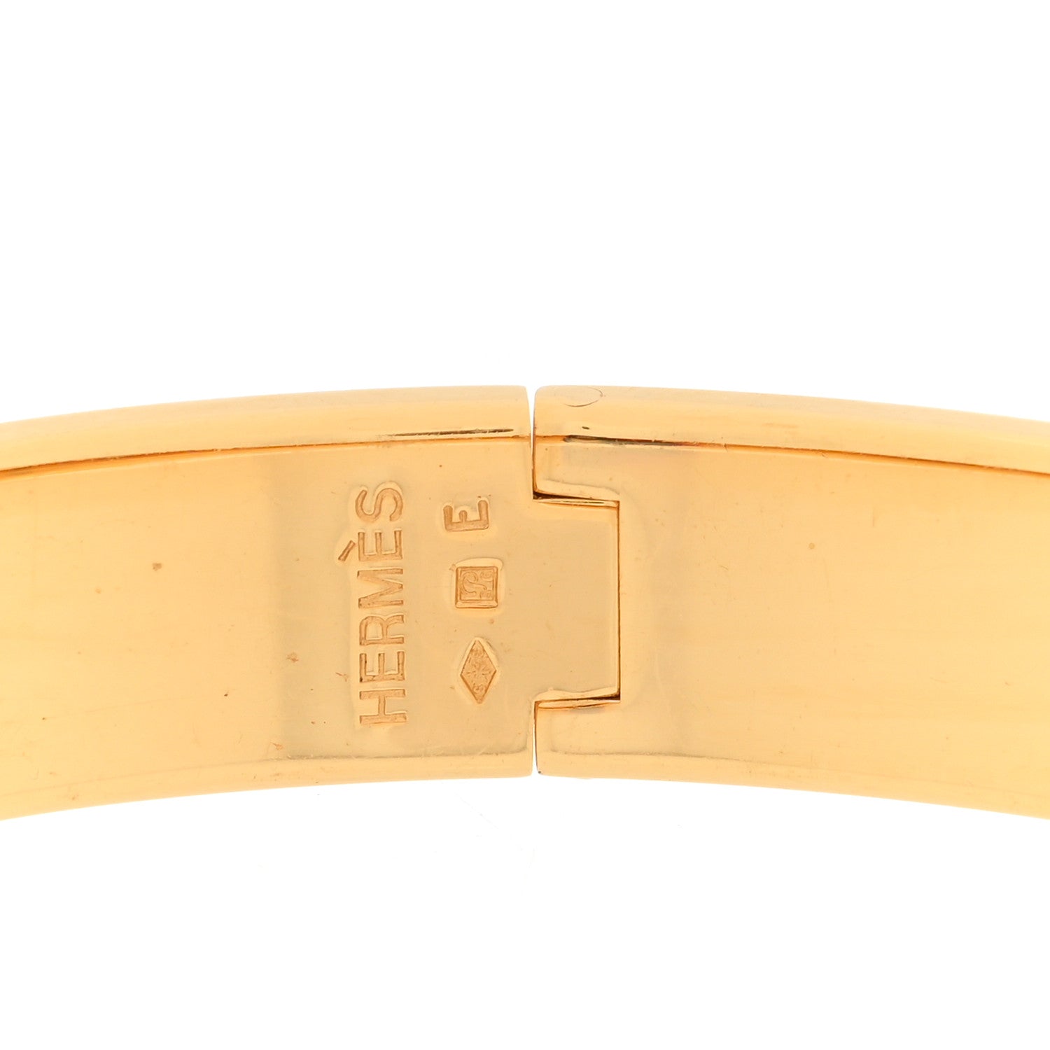 Hermes Enamel Printed Narrow Recontre Oceane Fish Loquet Bracelet 4 of 5