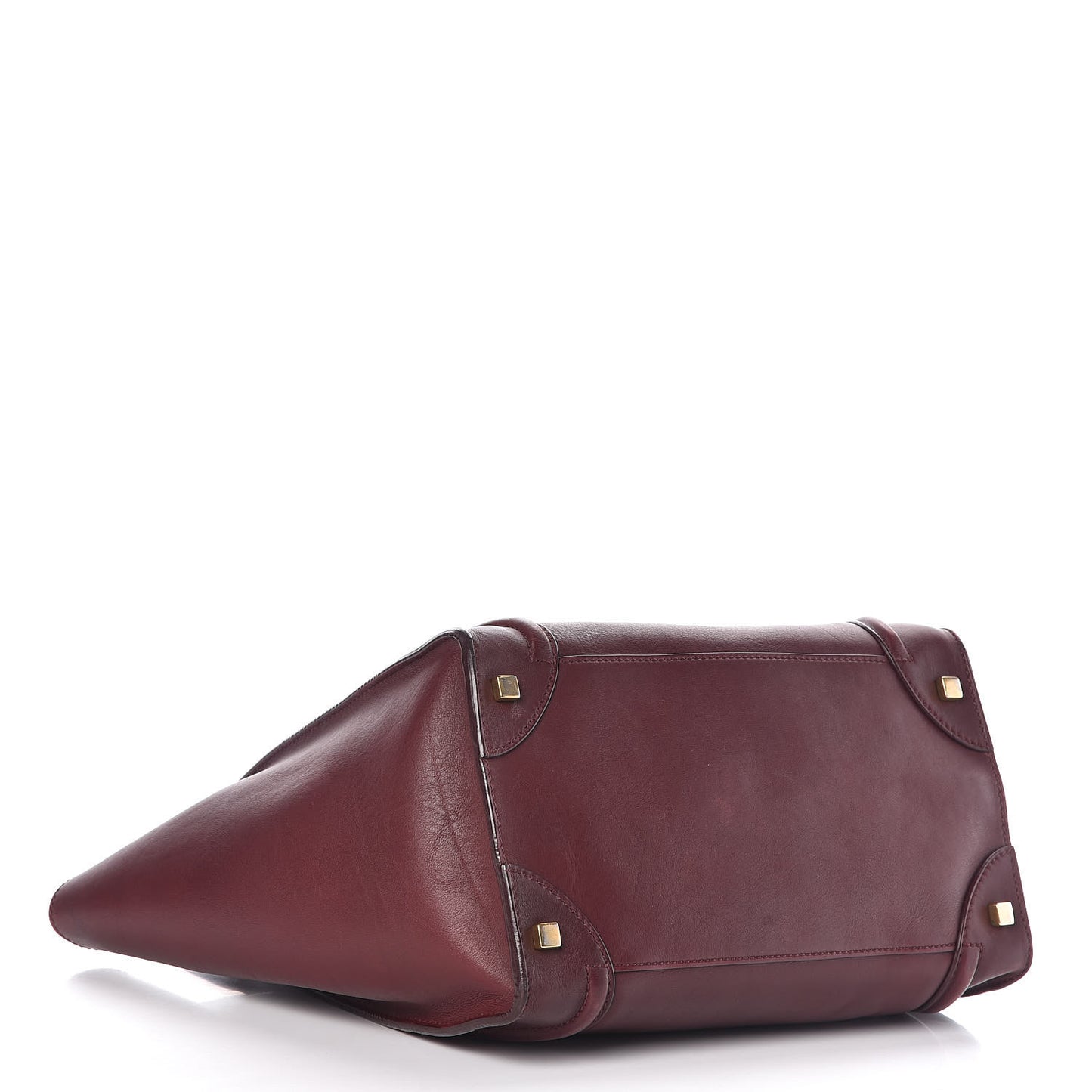 Smooth Calfskin Mini Luggage Burgundy