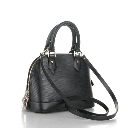 Louis Vuitton Epi Alma BB Black 3 of 7
