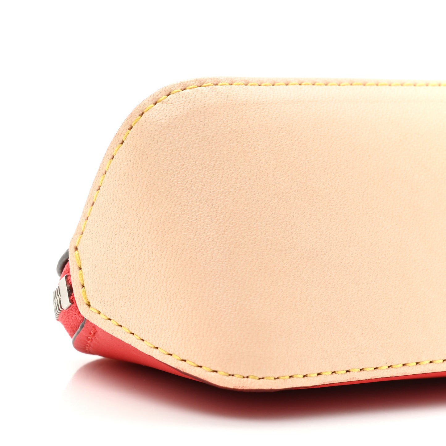 Monogram Elizabeth Pencil Pouch Red
