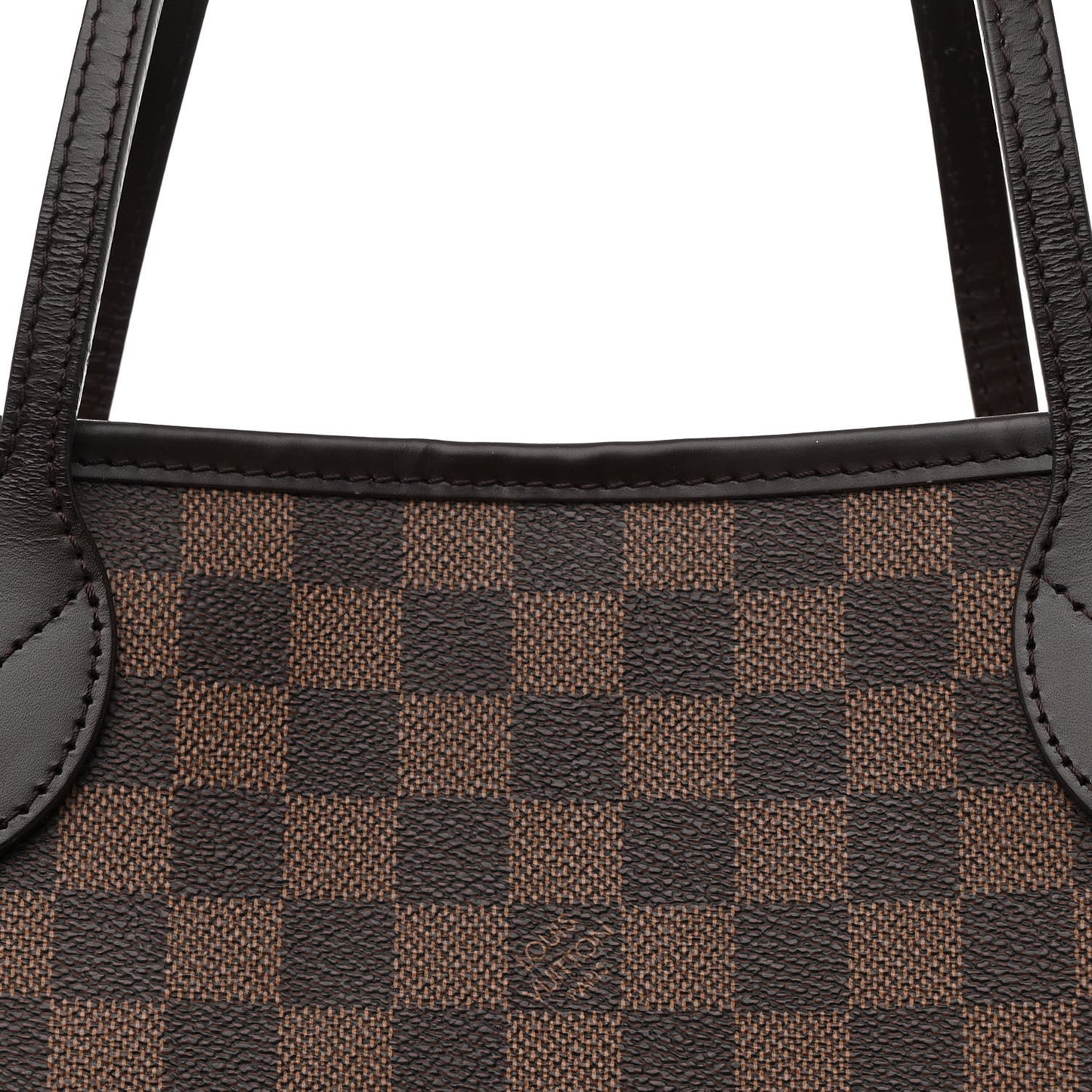 Damier Ebene Neo Neverfull MM Rose Ballerine
