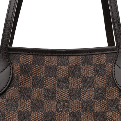 Louis Vuitton Damier Ebene Neo Neverfull MM Rose Ballerine 8 of 10