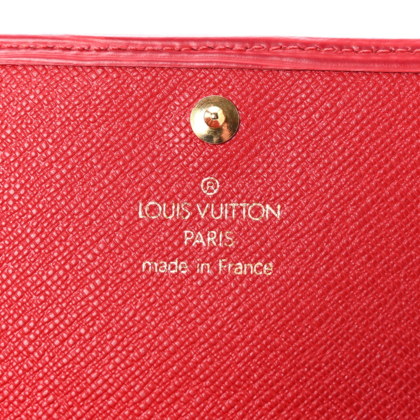 Epi Porte-Monnaie Billets Tresor Wallet Castillan Red