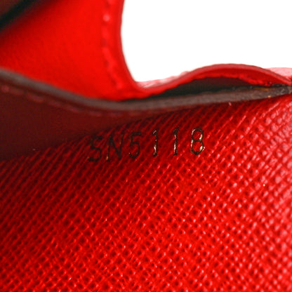 Louis Vuitton Monogram Bloom Flower Emilie Wallet Rouge 7 of 14