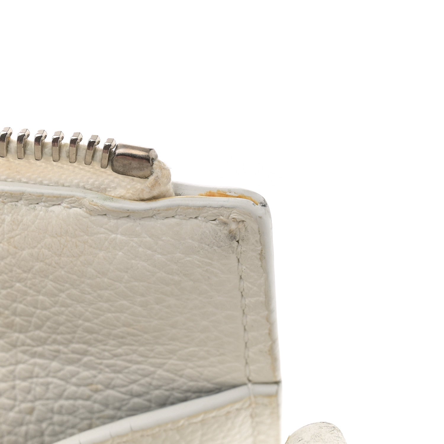 Saint Laurent Calfskin Baby Supple Sac De Jour White 14 of 19