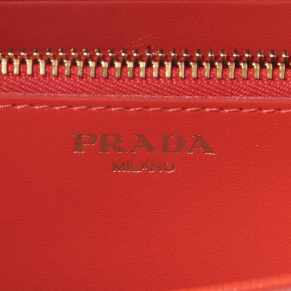 Prada Vitello Move Metal Oro Chain Wallet Lacca 8 of 9