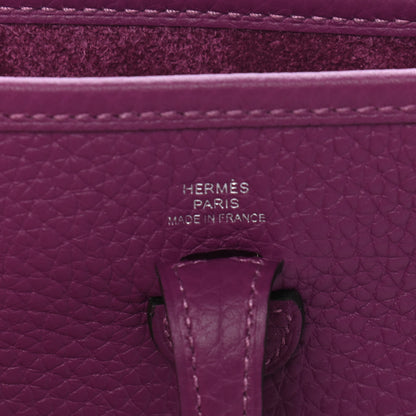 Hermes Taurillon Clemence Evelyne TPM Anemone 6 of 9