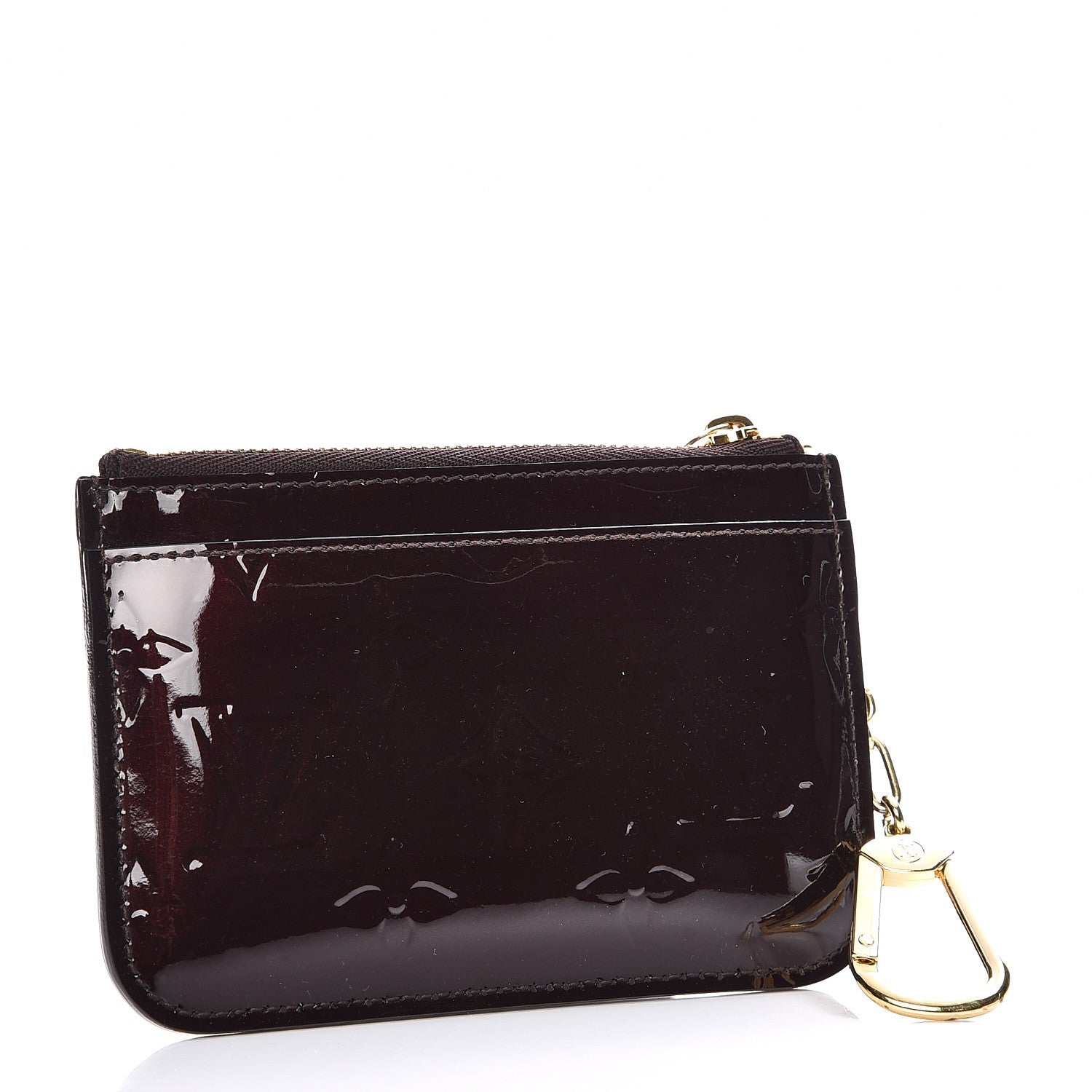 Louis Vuitton Vernis Key Pouch Amarante 3 of 7