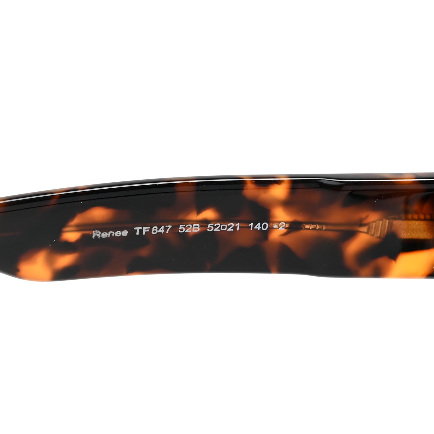 Acetate Renee Sunglasses TF847 Tortoise