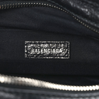 Balenciaga Lambskin Classic Hardware Neo Lift Hip Bag Black 6 of 10