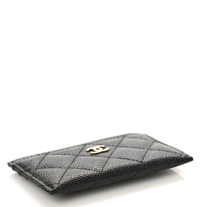 Chanel Caviar Quilted Card Holder Black 4 of 10