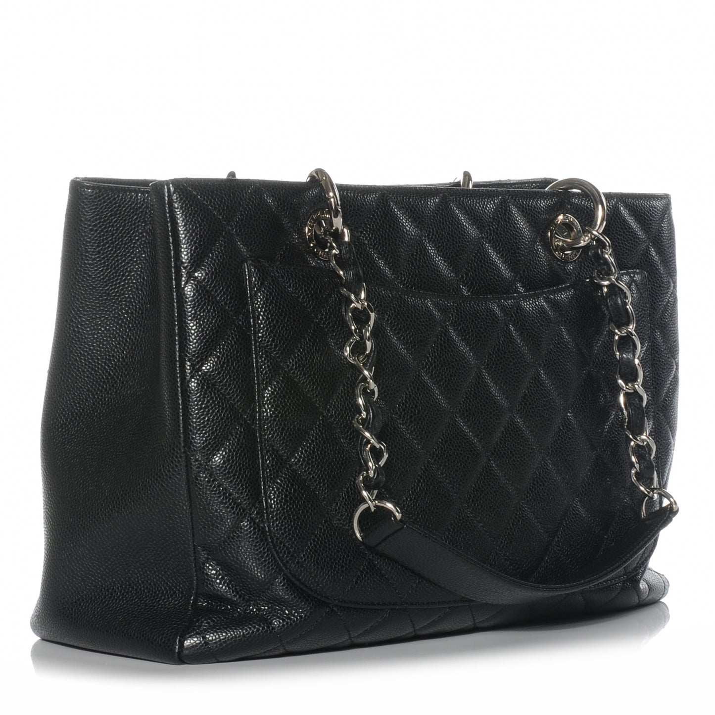 Caviar Grand Shopping Tote GST Black