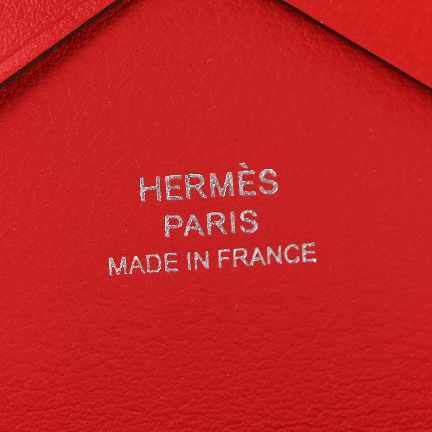 Hermes Swift Teckel a Collier Calvi Duo Card Case Rouge De Coeur 6 of 8