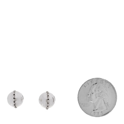 Tiffany Sterling Silver HardWear Bolt Ball Earrings 2 of 6