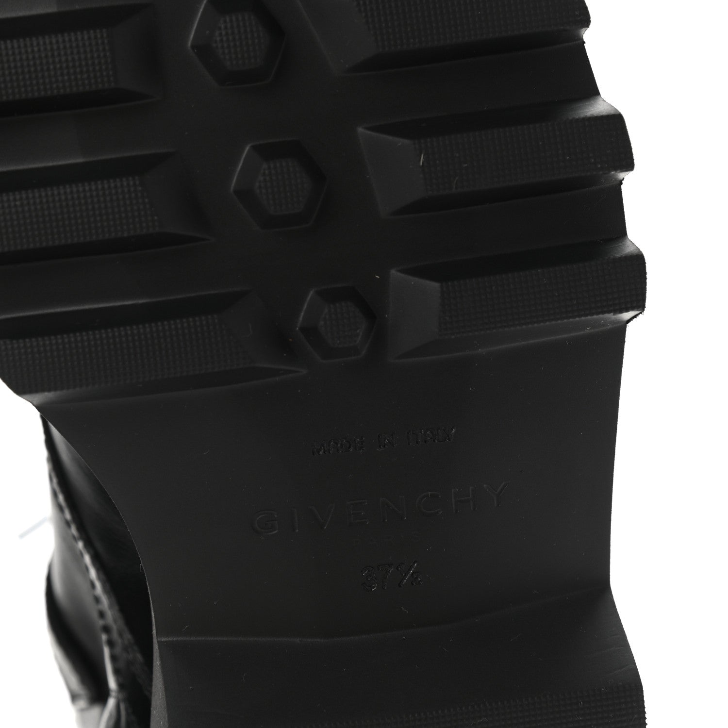 Givenchy Calfskin Eden Ankle Boots 37.5 Black 6 of 7