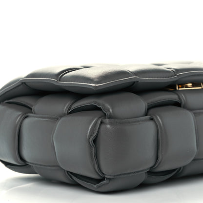 Bottega Veneta Nappa Maxi Intreccio Padded Cassette Crossbody Bag Thunder 11 of 12