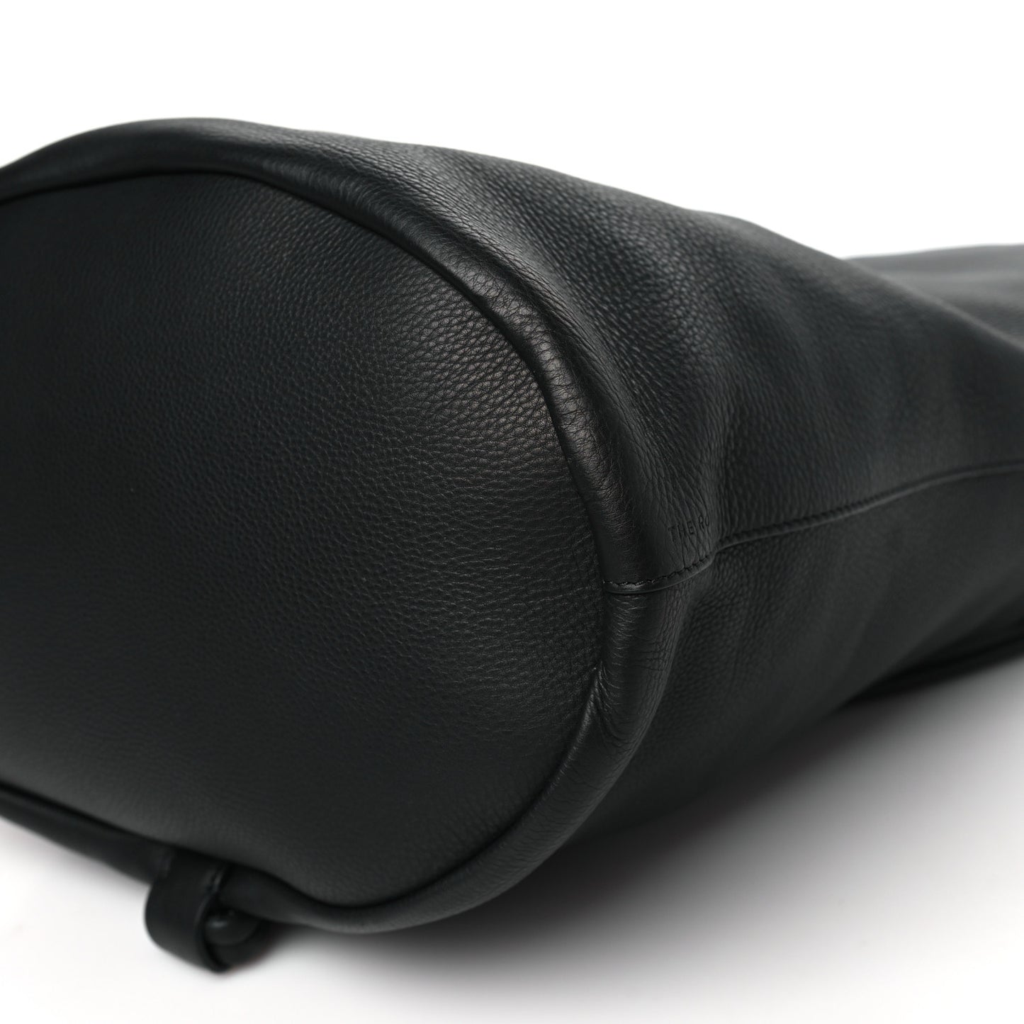 Grained Calfskin Joe Backpack Black