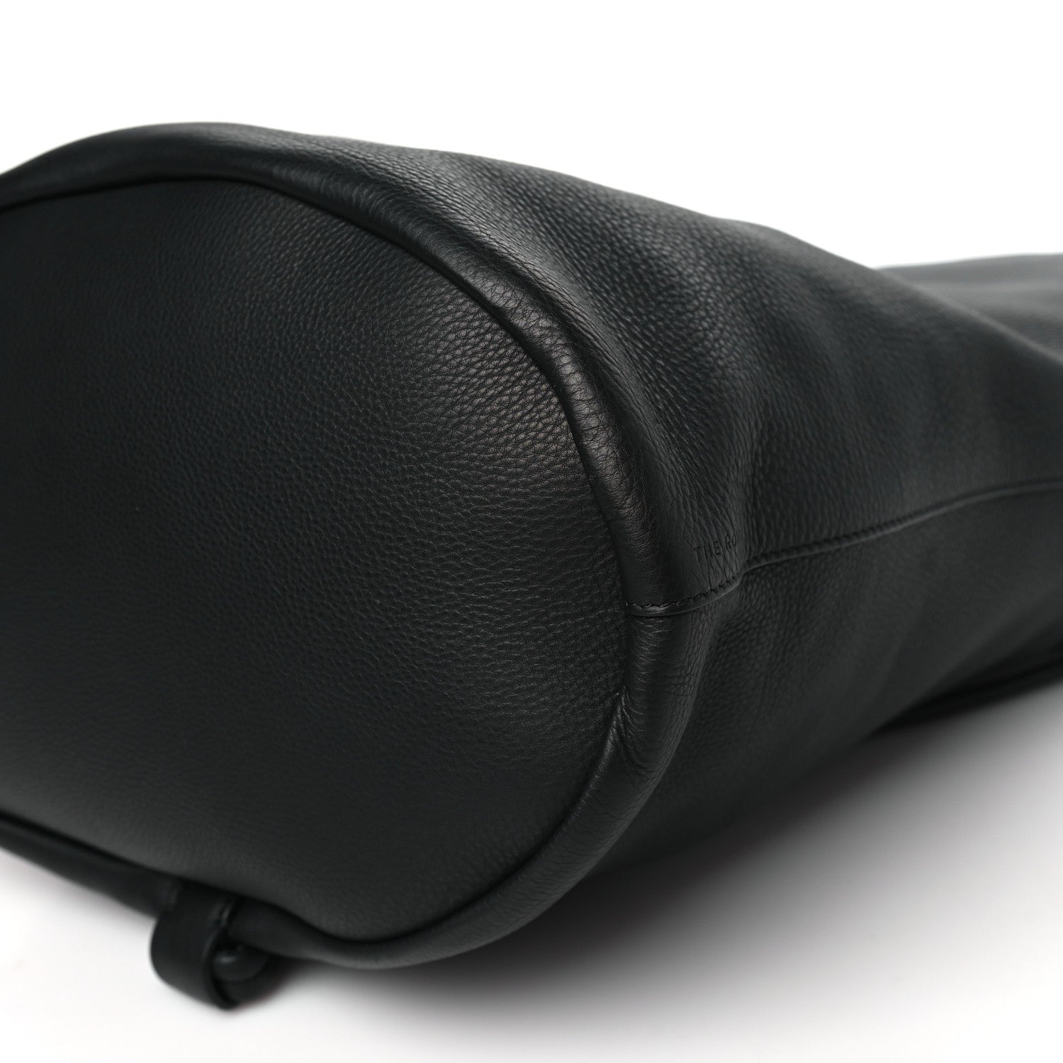 The Row Grained Calfskin Joe Backpack Black 9 of 9