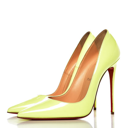 Christian Louboutin Patent So Kate 120 Pumps 39.5 Neon 3 of 12