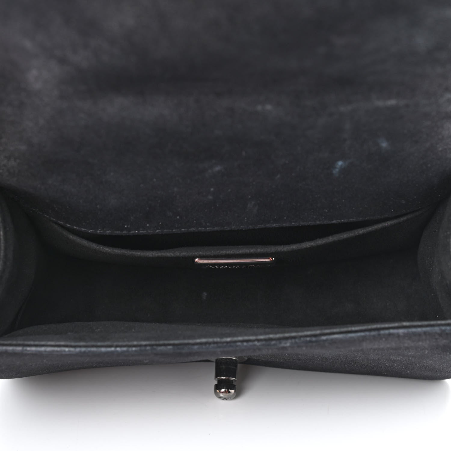 Chanel Patent Iridescent Calfskin Sequin Small Boy Flap Bag Black 5 of 10