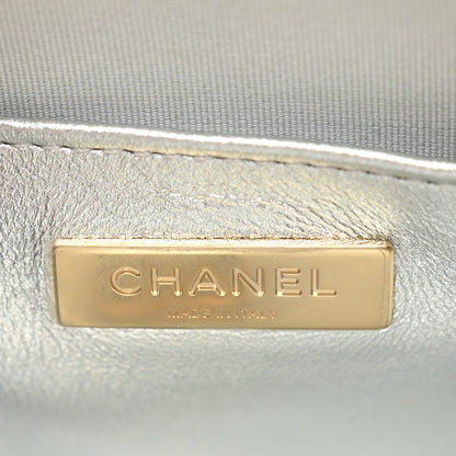 Chanel Metallic Lambskin Walk Of Fame Bag Silver 6 of 10