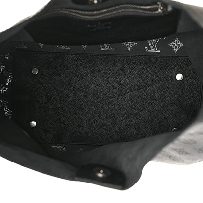 Louis Vuitton Mahina Carmel Hobo Black 5 of 9